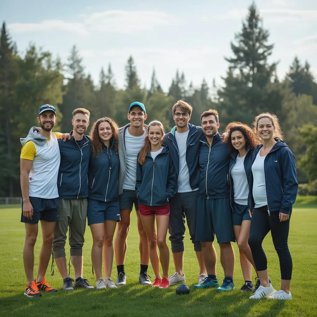 Týmový sport event